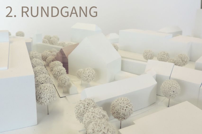 MAXTORMAUER NÜRNBERG | MODELL 2. RUNDGANG | QUELLE: GOETZ CASTORPH ARCHITEKTEN UND STADTPLANER GMBH, MÜNCHEN