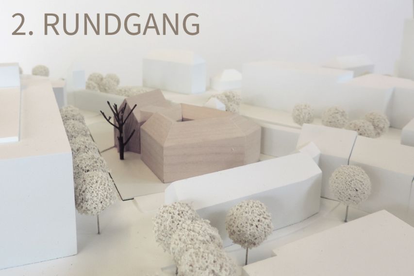 MAXTORMAUER NÜRNBERG | MODELL 2. RUNDGANG | QUELLE: RAUM 3 MASSARI + PARTNER ARCHITEKTEN UND STADTPLANER mbH, NÜRNBERG